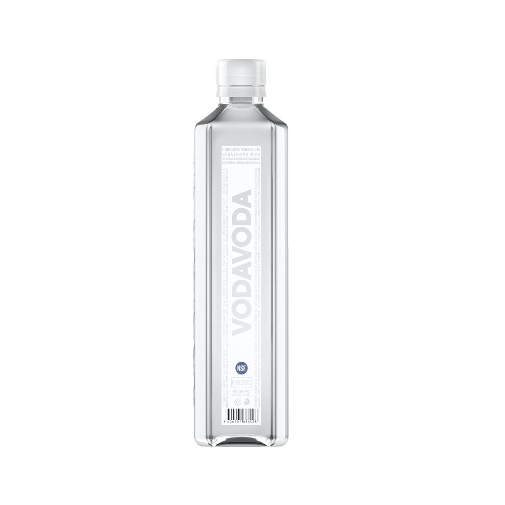 VODAVODA 330ml Glass Water Pack(12Pcs)